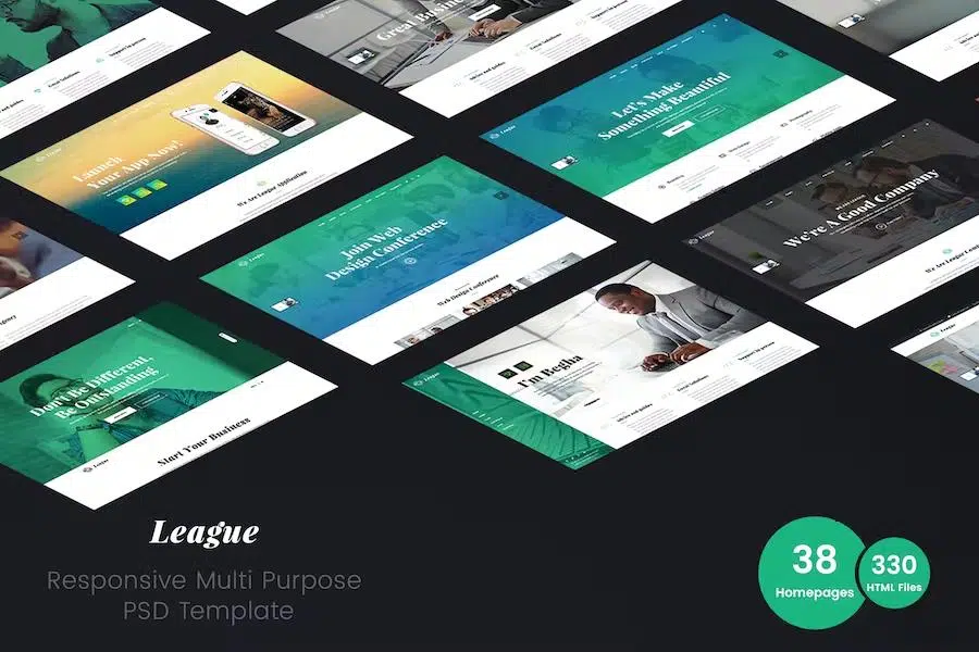 League – Multi-purpose Business HTML Template