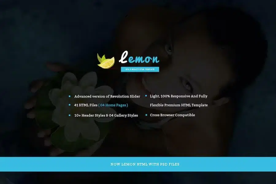 Lemon – Spa and Beauty Responsive HTML5 Template