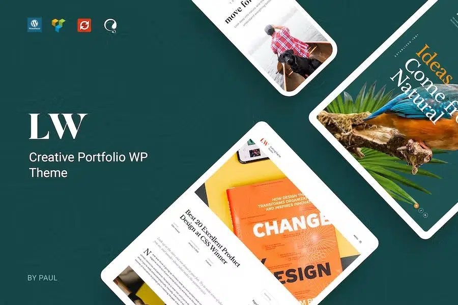 Lewis – Creative Portfolio WordPress Theme