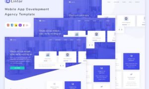 Lintor – Mobile App Development Agency Template