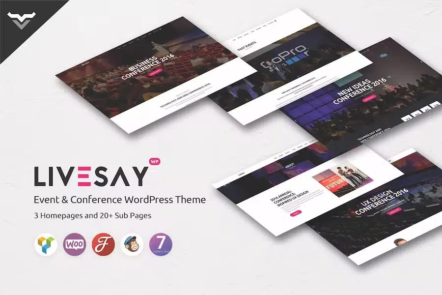 Livesay – Event & Conference WordPress Theme