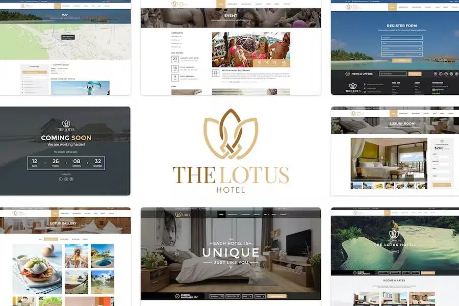 Lotus – Hotel Booking HTML Template