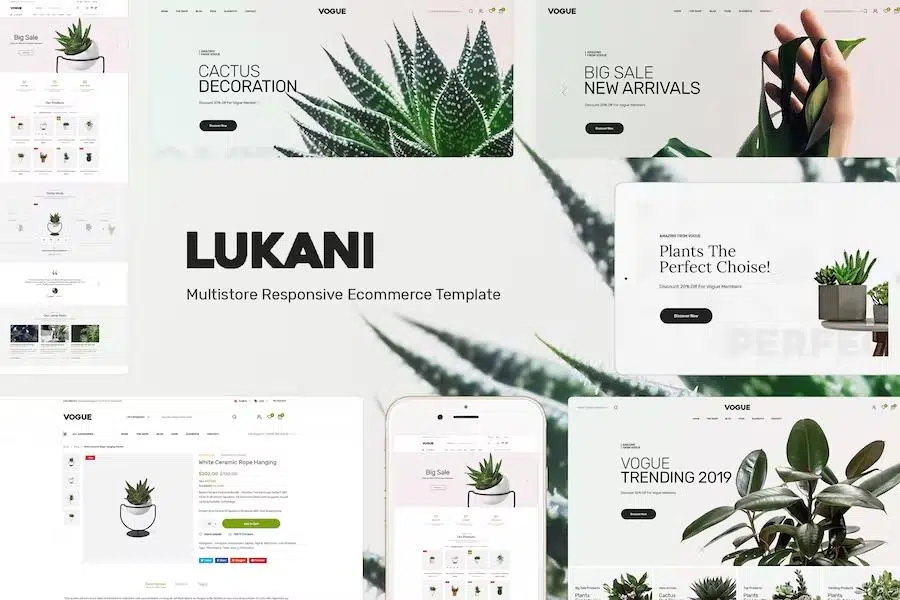 Lukani – Plant Store Theme for WooCommerce WordPress