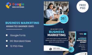 Marketing Animated Banner Google Web Designer