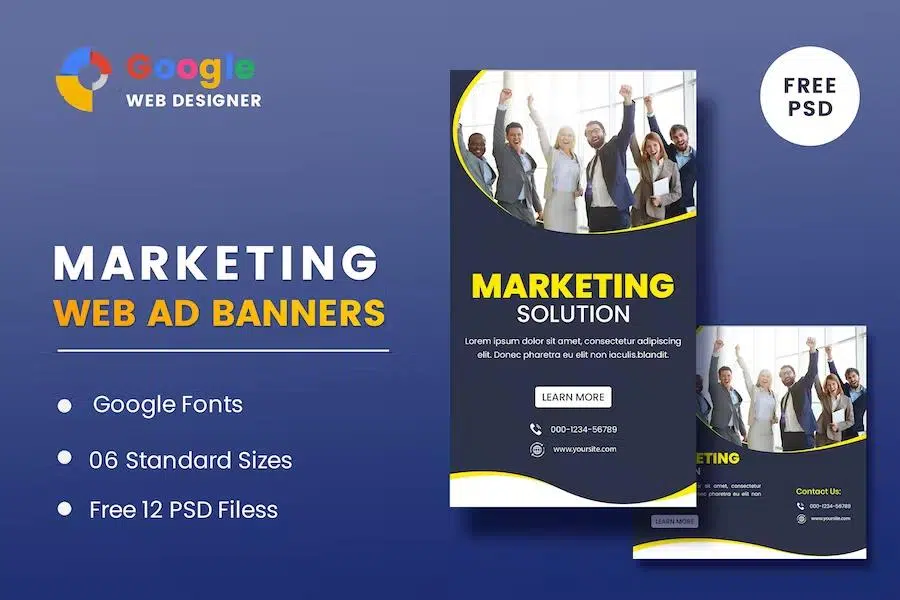 Marketing Banners Google Web Designer