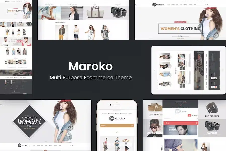 Maroko – Responsive WordPress Fashion Theme