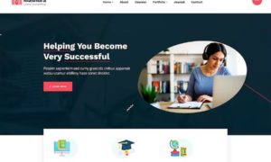 Mashura – Online Teacher Theme