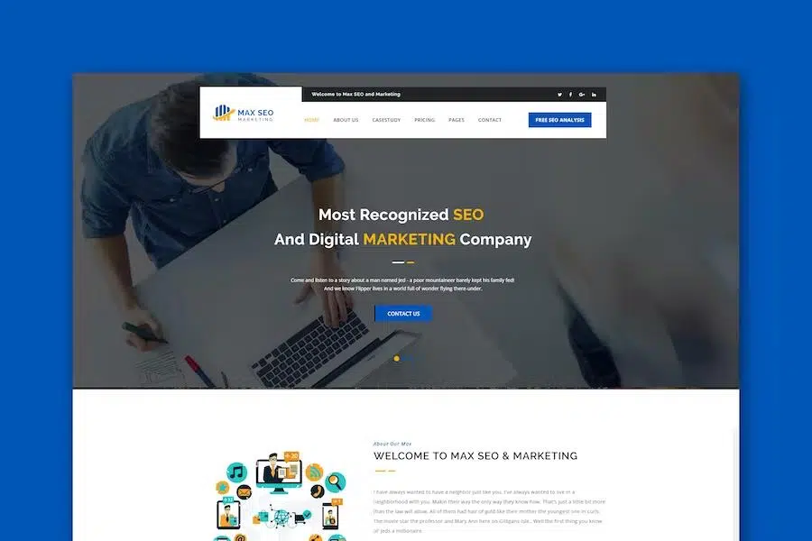 Max Seo – Marketing HTML Template