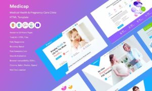 Medicap – Medical Health & Pregnancy Care Clinic HTML Template