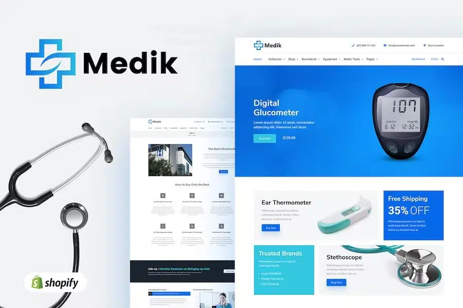 Medik – Medical Shopify Theme