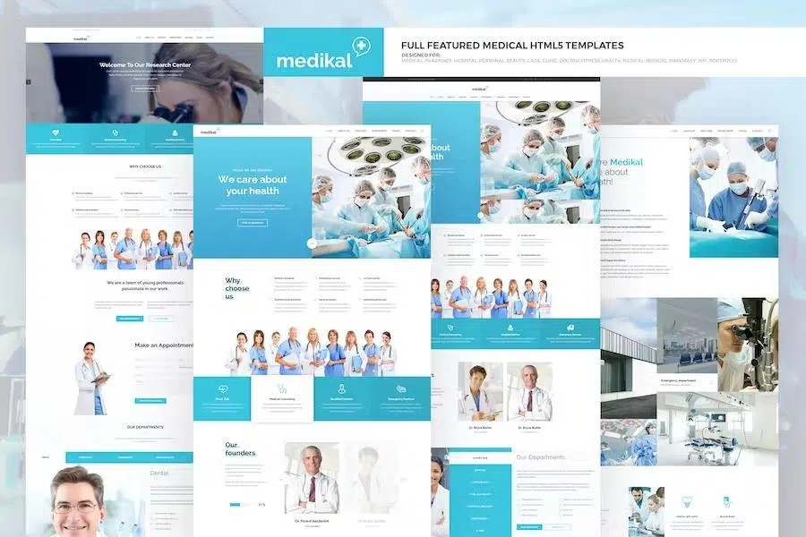 Medikal – Health Care & Medical HTML5 Template