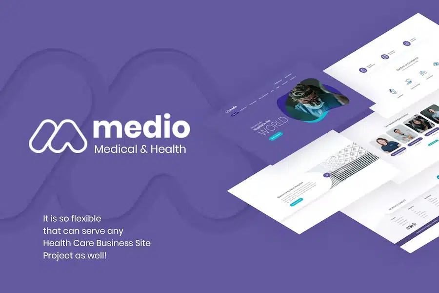 Medio – Medical Organization WordPress Theme