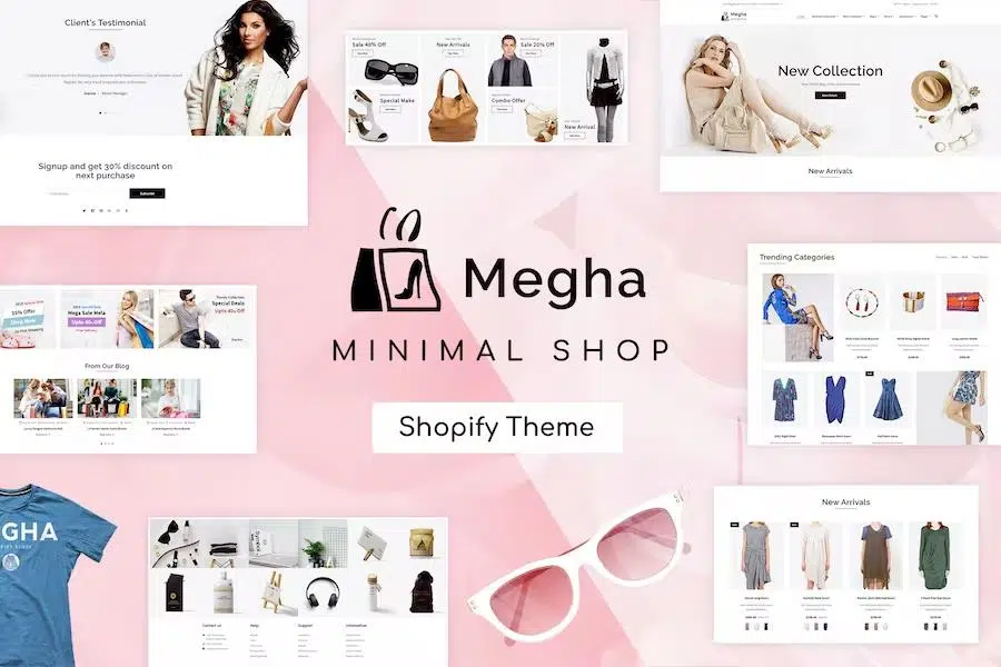 Megha – Minimal Shopify Store