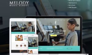 Melody – Music School HTML Template