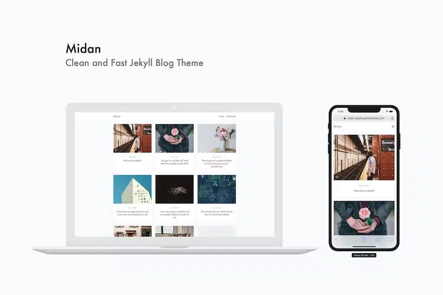 Midan – Clean and Fast Jekyll Blog Theme