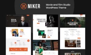 Miker – Movie and Film Studio WordPress Theme