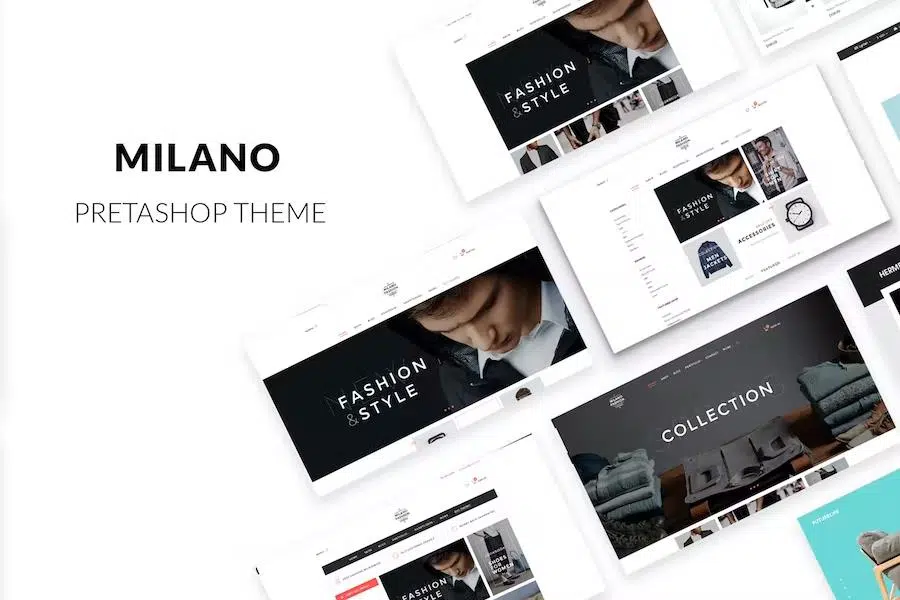 Milano Responsive Prestashop 1.7, 1.6 Theme