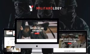 Militarology – Military Service & Army Veterans Army WordPress Theme