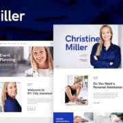 Miller – Personal Assistant & Administrative Services WordPress Theme