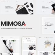 Mimosa – Responsive Fashion Prestashop 1.7 Theme