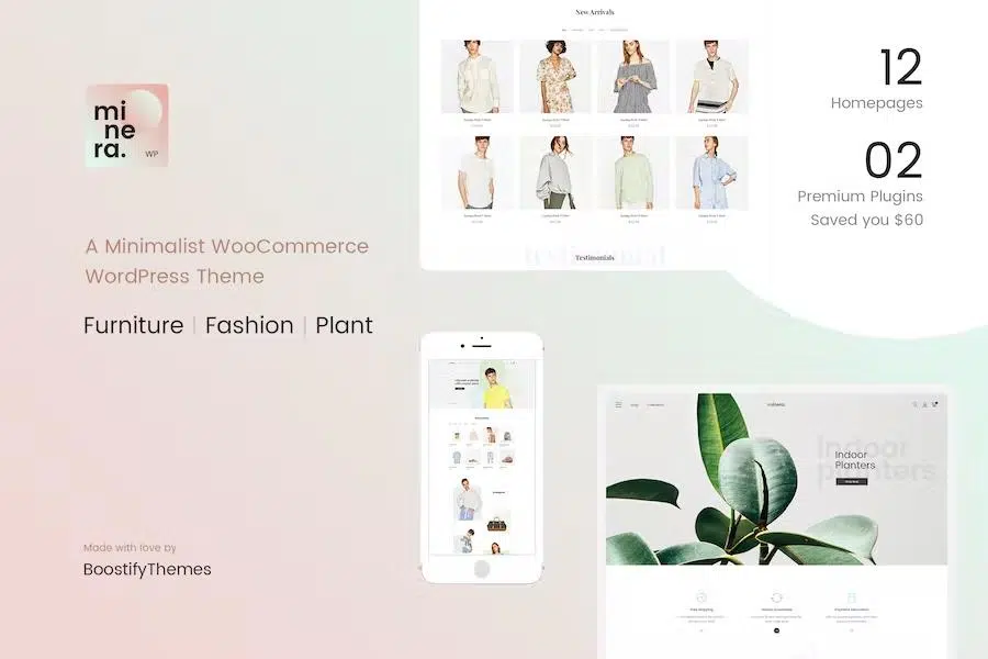 Minera – Minimalist WooCommerce WordPress Theme