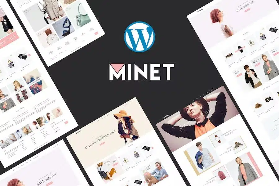 Minet – Minimalist eCommerce WordPress Theme