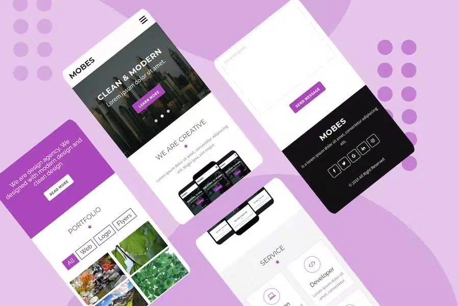 Mobes – Multipurpose Mobile Template