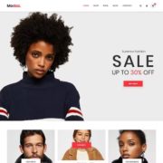 Modaz – Minimalist eCommerce HTML Template