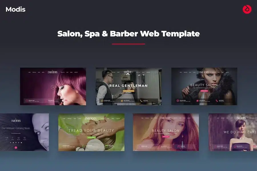 Modis – Salon, Spa & Barber Website Template