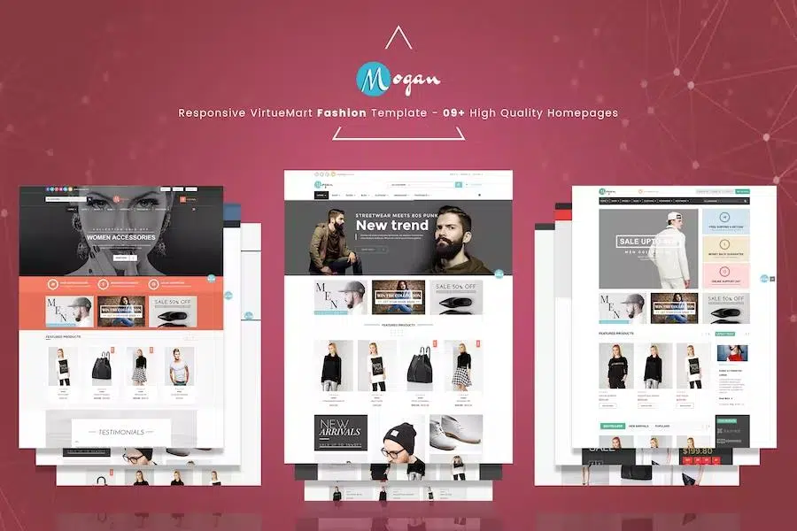 Vina Mogan – Responsive VirtueMart Fashion Template