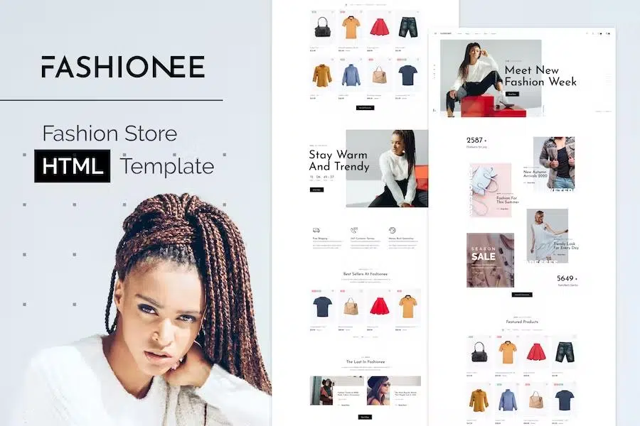 Mollee – Fashion Store HTML Template