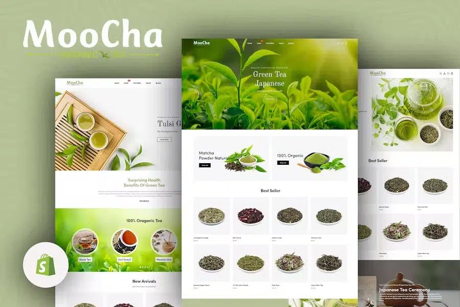 Moocha – Tea Shop & Organic Store Responsive Shopify Theme