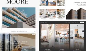 Moore – Single Property WordPress Theme