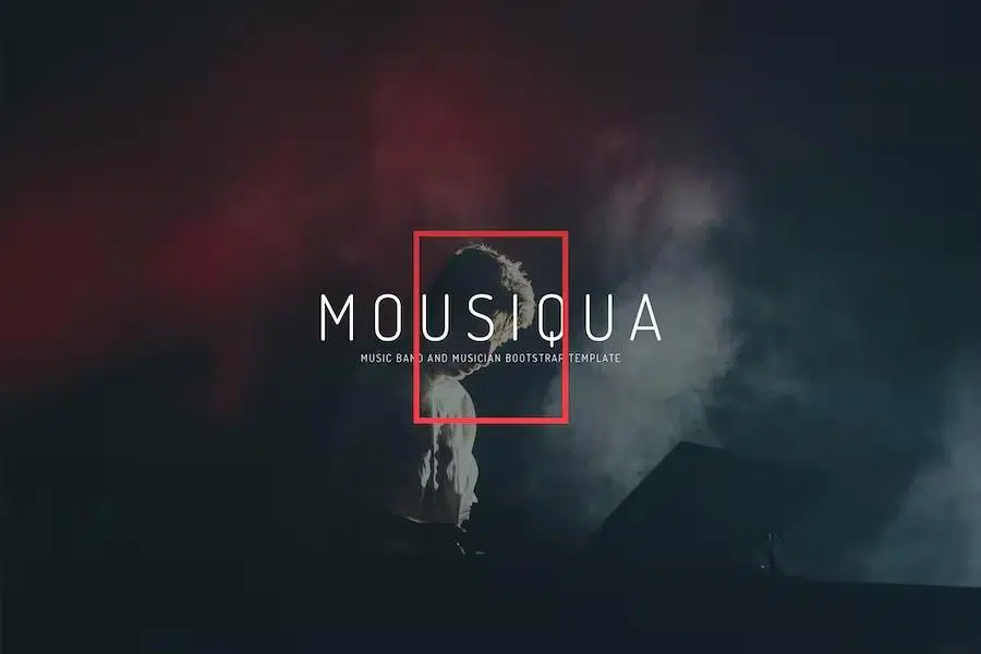 Mousiqua – Music Band Html Template