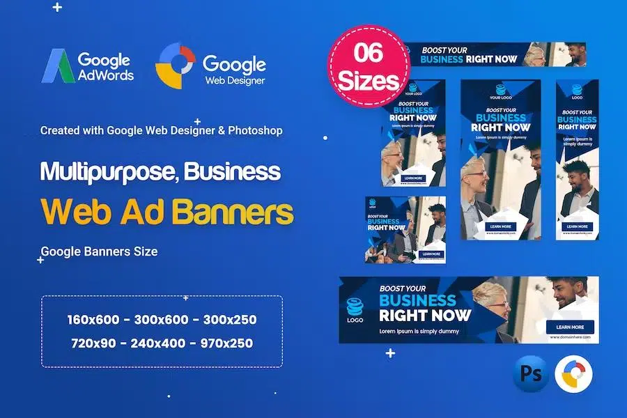 Multi-Purpose Banners HTML5 D73 Ad