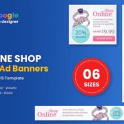 Multipurpose Online Shop Banner HTML5