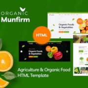 Munfirm – Organic & Healthy Food HTML Template