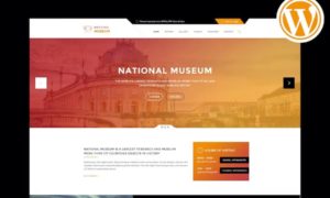 Museum – Responsive WordPress Theme