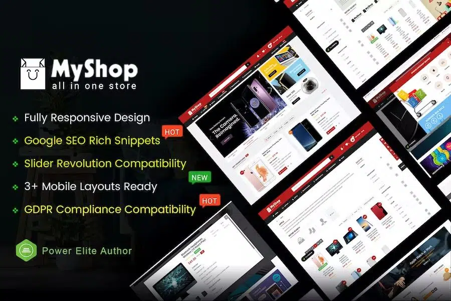 MyShop – Top Multipurpose OpenCart 3 Theme (3+ Mobile Layouts Included)