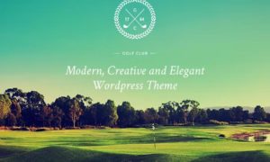 N7 – Golf Club & Course Sports & Events WordPress Theme