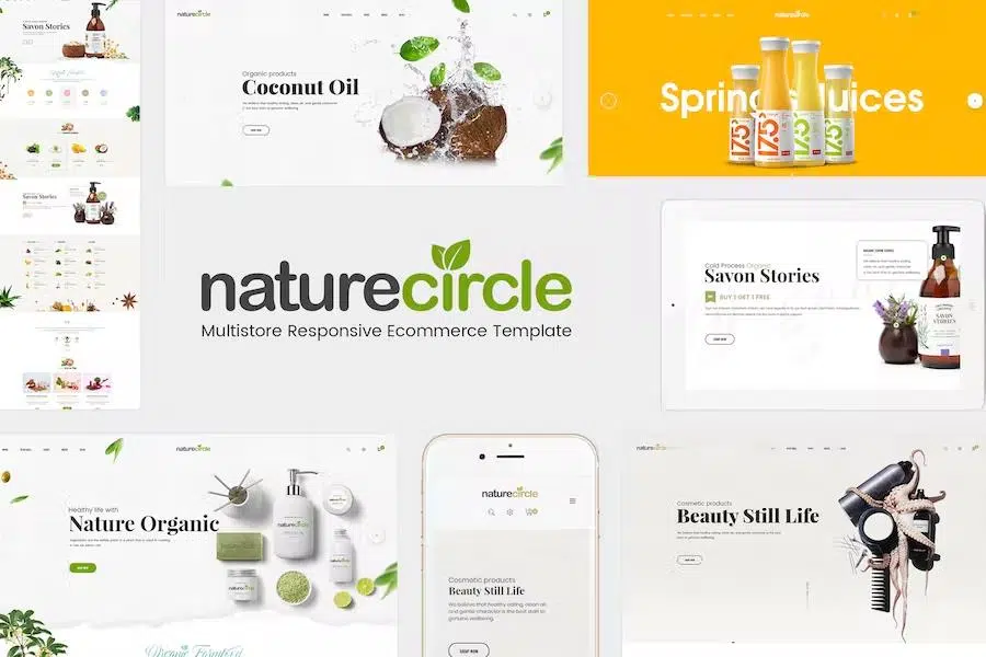 NatureCircle – Organic Responsive OpenCart Theme