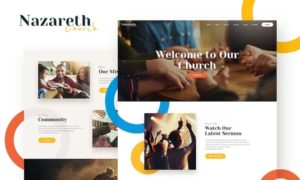 Nazareth – Church & Religion WordPress Theme