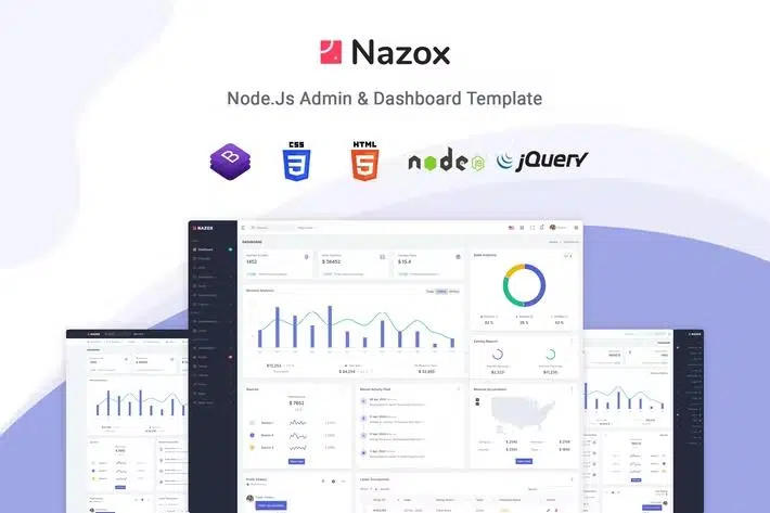 Nazox – React Admin & Dashboard Template