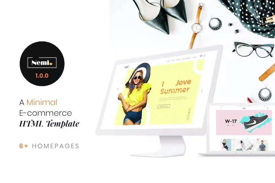 Nemi – Multi Store Responsive HTML Template