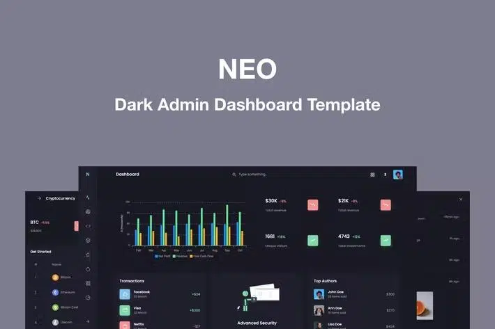 Neo – Responsive Admin Dashboard Template