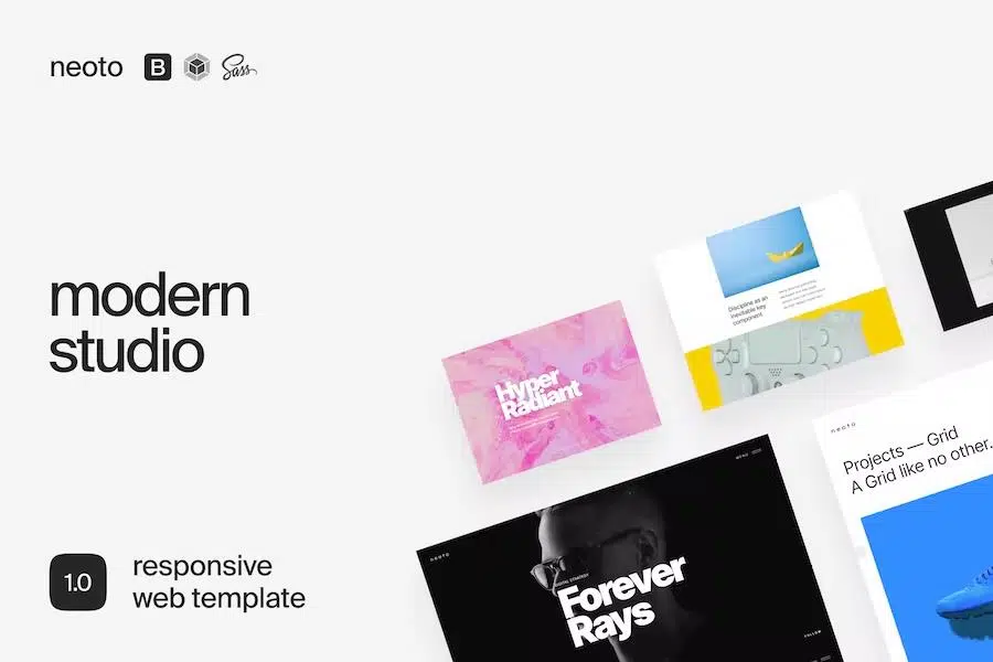 Neoto – Creative Studio Portfolio Template