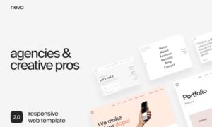 Nevo – Creative & Agency Portfolio Template