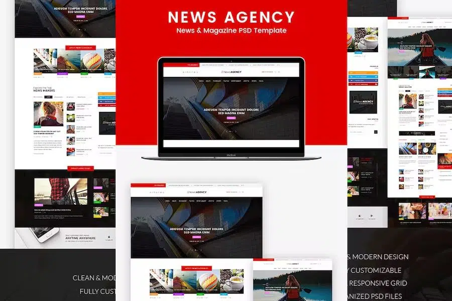 News Agency – Magazine HTML