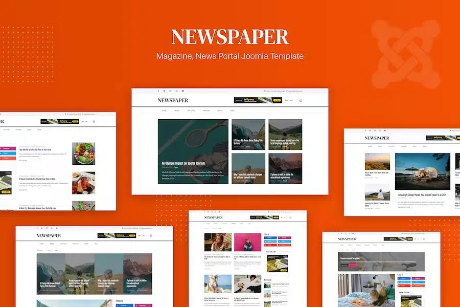Newspaper – Magazine, News Portal Joomla 4 Template