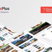 NewsPlus – News and Magazine WordPress theme